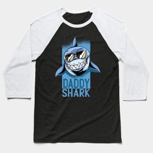 Daddy Shark Baseball T-Shirt